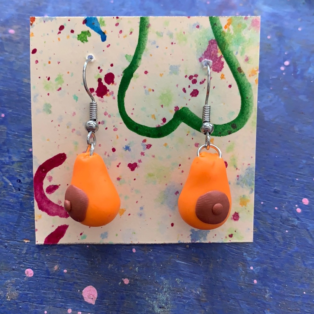 Boob Earrings